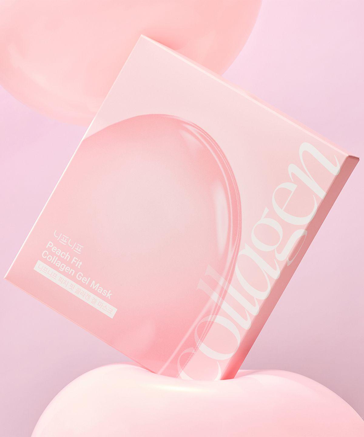 Peach Fit Collagen Gel Mask (5 sheets)