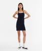 Minasu Slim Fit Halter Neck Terry Onepiece_Navy