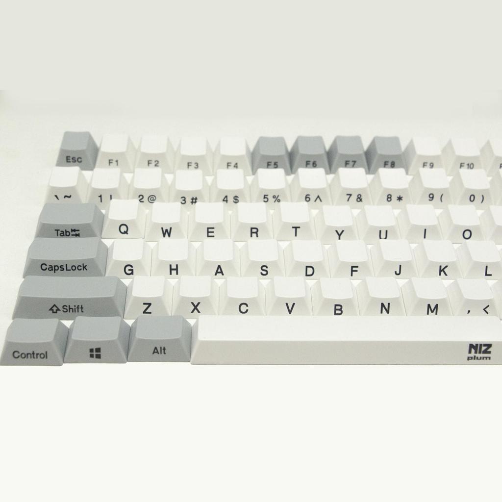 NiZ dedicated keycaps, 84 pieces, side-engraved PBT material (84 keys)