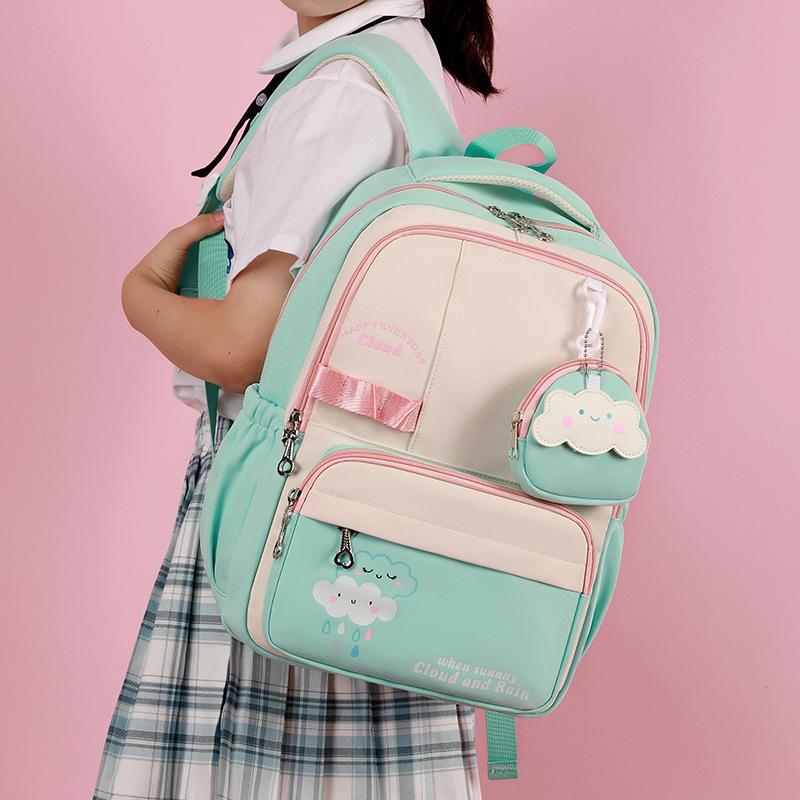 Ghiozdan Școlar Studențesc Desen Animat Rucsac de Mare Capacitate pentru Copii