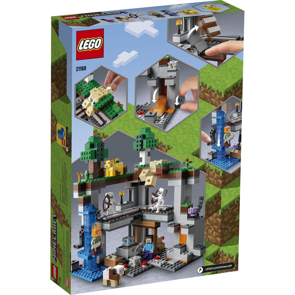 LEGO Minecraft First Adventure 21169 Toy Video Game Boys Girls Ages 8+