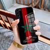 Morocco Flag Phone Case For Samsung A25 A13 A33 5G A54 A36 A35 A56 A52 A14 Shockproof Glass Cover