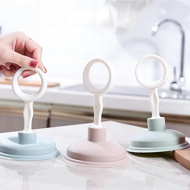 1 Pc Bathroom Sink Toilet Dredge Plunger Portable Sewer Hair Cleaner Kitchen Sink Pipe Dredge Household Cleaning Tools