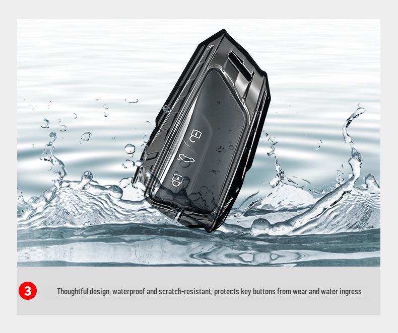 2025 m. Volkswagen Tiguan L Pro raktų dėklas 330 Longyao Edition modeliui - Apsauginis apvalkalas su sagtimi vyrams ir moterims