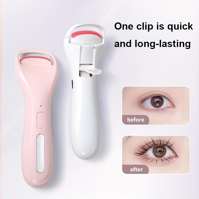 1PC Electric Eyelash Curler Household Dormitory Electric Ironing Eyelash Artifact Portable Eyelash Electric Curler