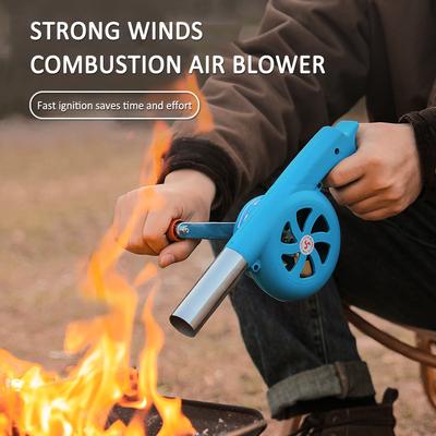 Hand BBQ Fan Outdoor Air Blower  Barbecue Picnic Manual Grill BBQ Fan Fire Bellows for Outdoor Camping BBQ Cooking Tools