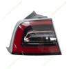 LED Tail Light For Tesla Model 3 Y 2021-2024 EU Asia Amber Turn Signal Rear Brake Reverse Fog Lamp 4 Pin Rear Taillight Assembly