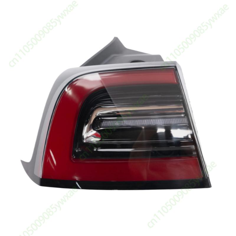 LED Tail Light For Tesla Model 3 Y 2021-2024 EU Asia Amber Turn Signal Rear Brake Reverse Fog Lamp 4 Pin Rear Taillight Assembly