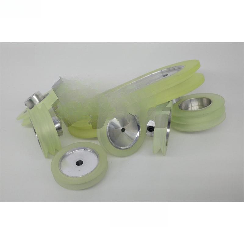 Winding Machine Tension & Guide Wheels with Magnetic Damper & Aluminum Design