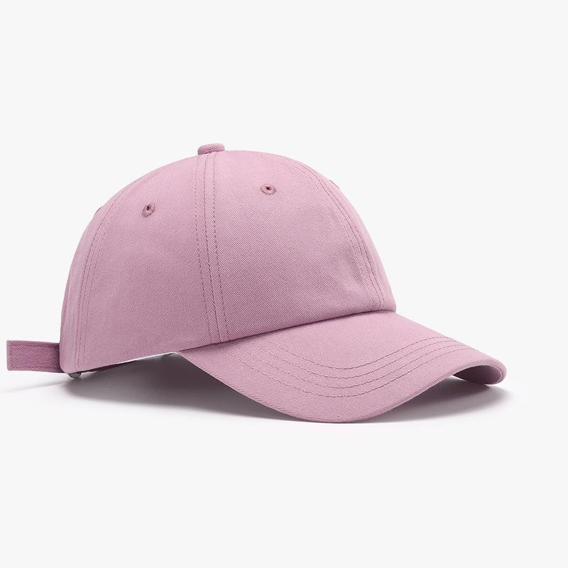 Spring Autumn Outdoor Cotton Baseball Caps For Men Women New Solid Sunhat Sunscreen Cap Sports Cycling Fishing Running Hats
