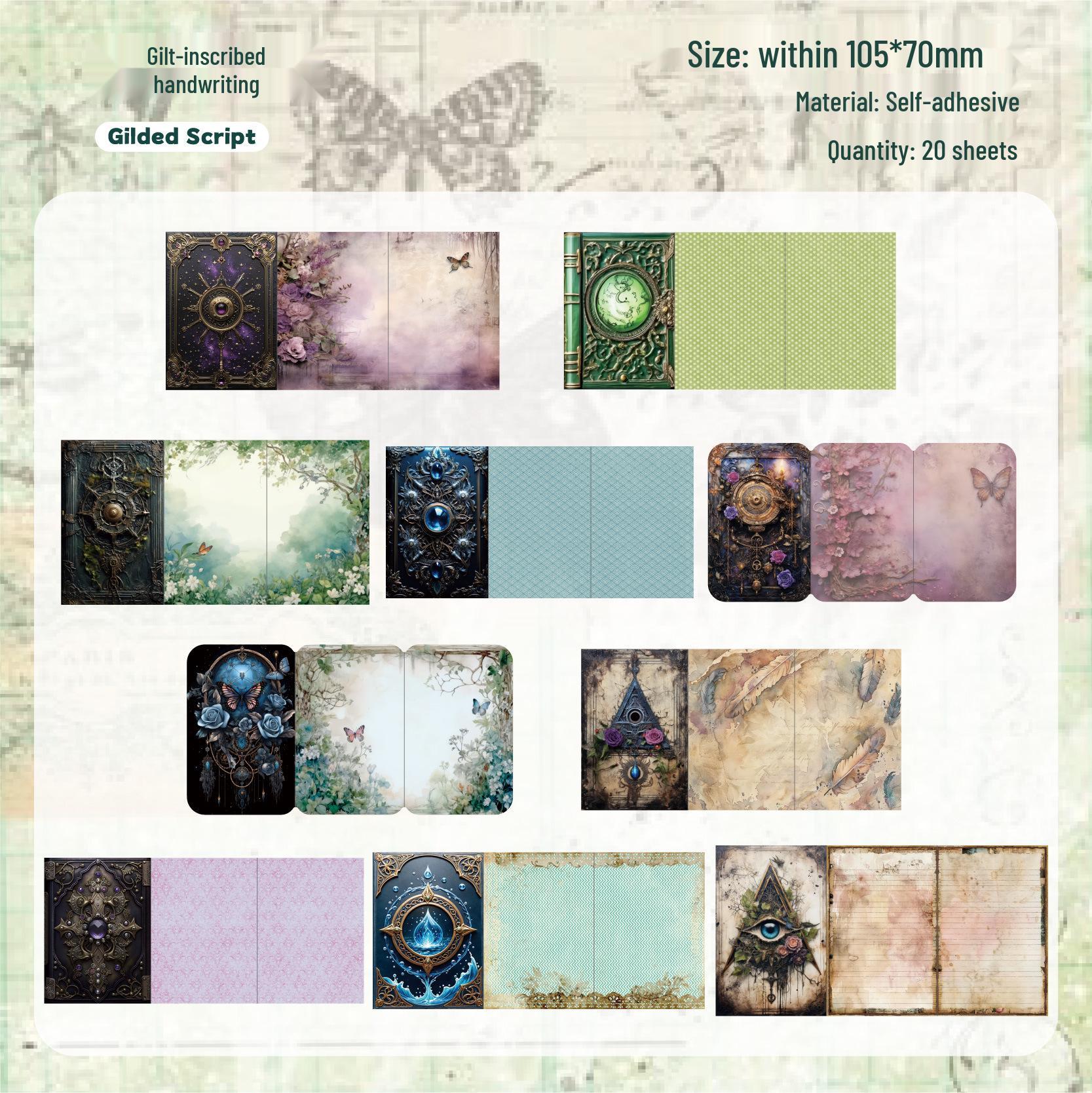 

Коллекция стикеров RetroStory: Винтажные фоны и рукописный коллаж для журналов