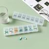 New Portable Premuim Weekly 7 Days Daily 7 Grids Pill Case Box Organizer Tablet Storage Container for Travel Vitamin Fish Oils