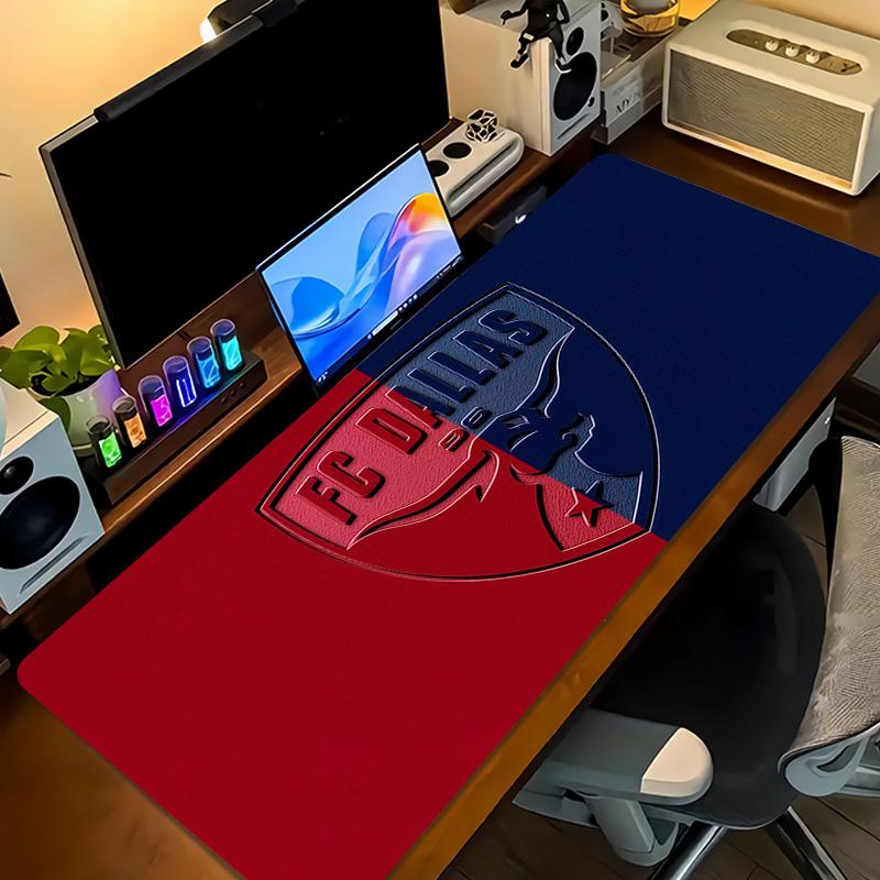 FC Dallas Print Cushion Non-slip Laptop Tablet Big Mousepad XXL Mat Mini PC Playmat With Lock edge