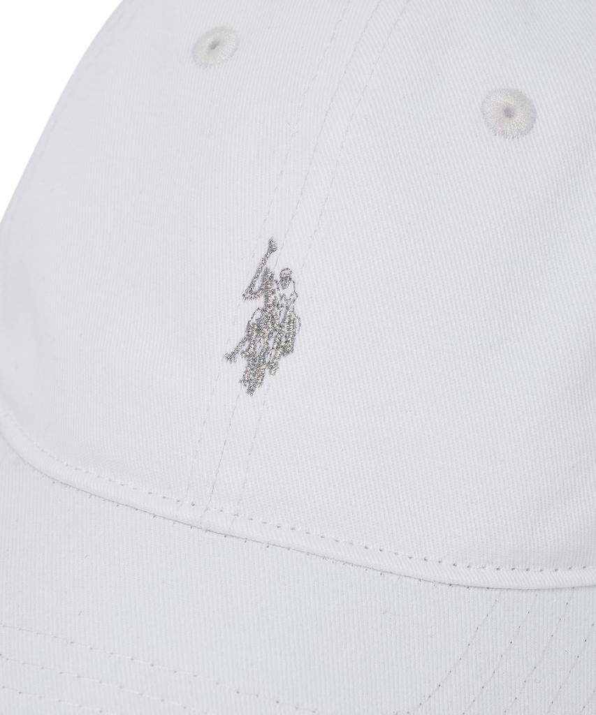 Us Polo Association Unisex 135Th Anniversary Edition Cap Free_White