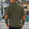 Men's Sweatshirt Loose Solid Color Outdoor Warm Breathable T-Shirt Top
