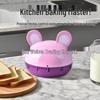 Magnetic Mechanical Kitchen Timer, Battery-Free Rotary Design, Cute for Baking, In Stock