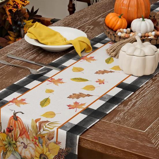Tovaglia Runner Quadrata 120x120 Cm – Arancione – Poliestere 250g/m² – Per Interni/Esterni