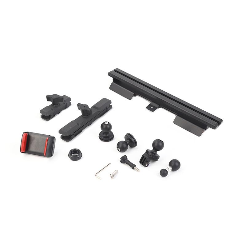Car Center Console Slide Rail Expansion Phone Holder Bracket GPS Bracket  Fit For Ford Bronco 2021 Up Car Interior Accessories
