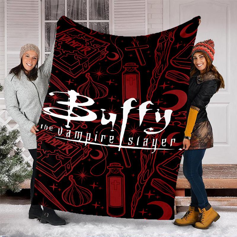 Buffy the Vampire Slayer1 Printed Throw Blanket—lightweight,soft,warm;versatile Blanket for All Seasons—perfect As &air-conditioning Throw,nap Blanket