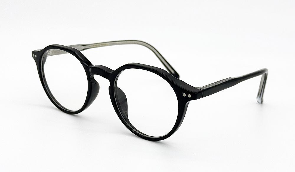 Lapeullolida Bee Black Horn-Rimmed Glasses