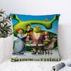 S-Shrek Movie Classic Stitch Lucky Dragon Pillow Cover Sofa Cushion Cover Home Room Decoration Children Gift