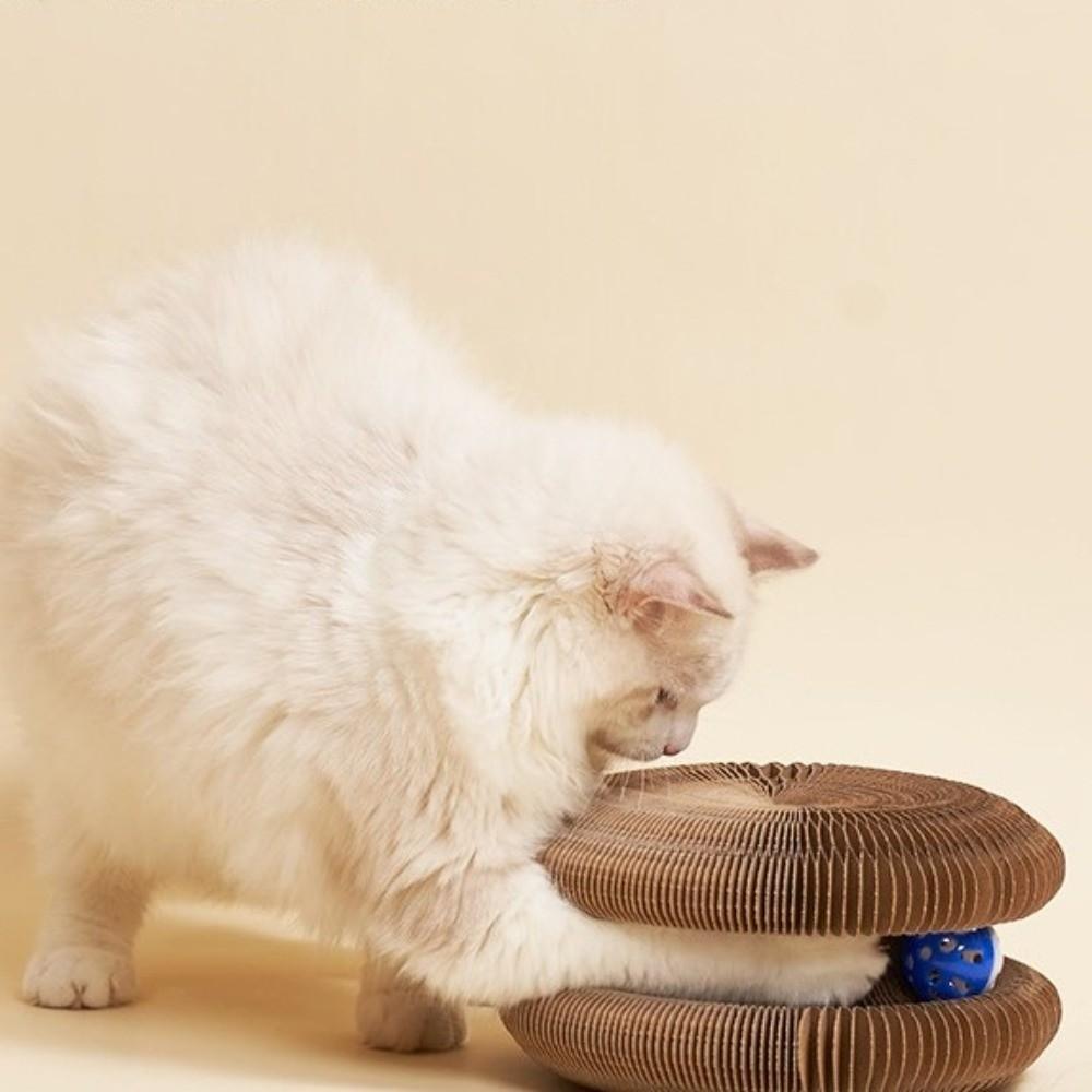 Wear-Resistant Claw Grinding Board Unbreakable Cat Teaser Toy  Playtime Activity