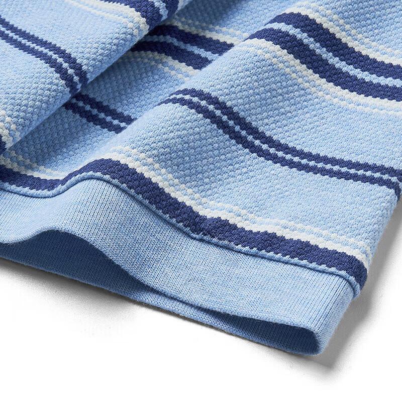Septwolves Men's Striped Polo T-Shirt