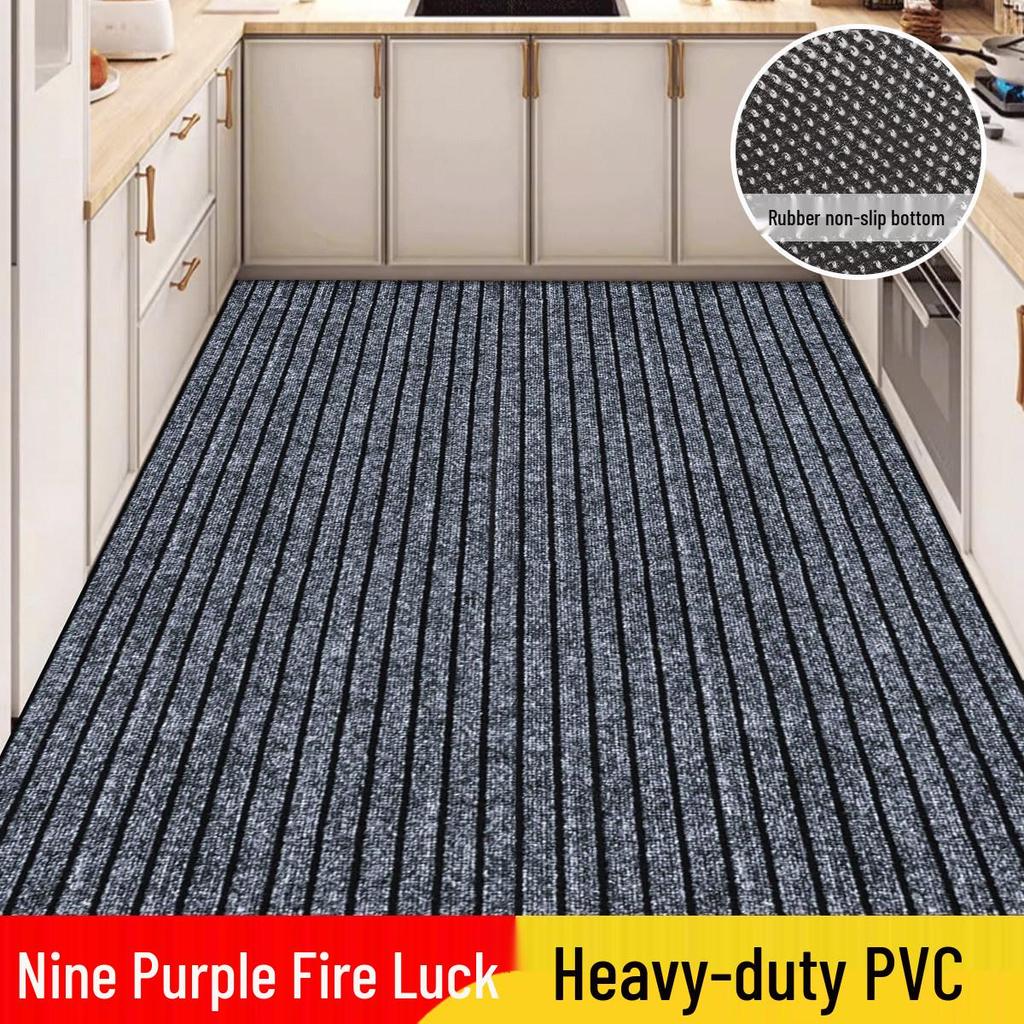 Water-Absorbing Anti-Slip Entrance Mat - Indoor Doormat for Kitchen & Entryway Dust Removal