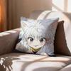 COOL K-Killua Zoldyck H-Hunter X Hunter   Pillow Case Pattern Printed Pillowcase For Living Room Sofa Cushion Cover