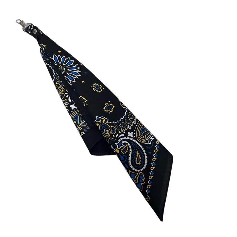 Bandana Classique Motif Cachemire Occidental Foulard de Tête pour le Sport et l'Activité de Plein Air Accessoire Hiphop
