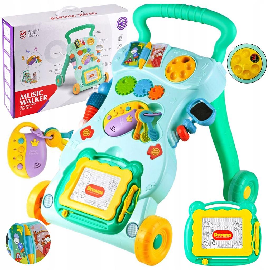 [PACZB][5] Interactive Walker Pusher Ride-on With Scrapbook U853