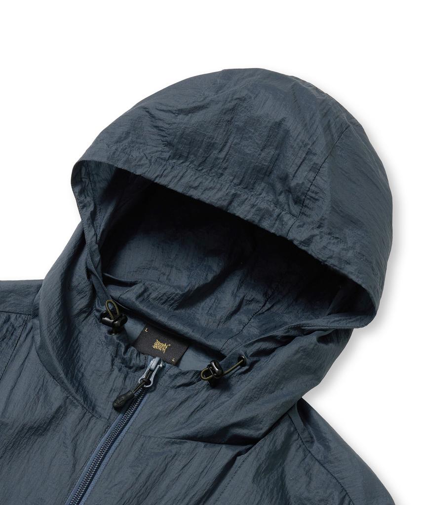 Brownbreath Tag Nylon Hood Vest - Khaki