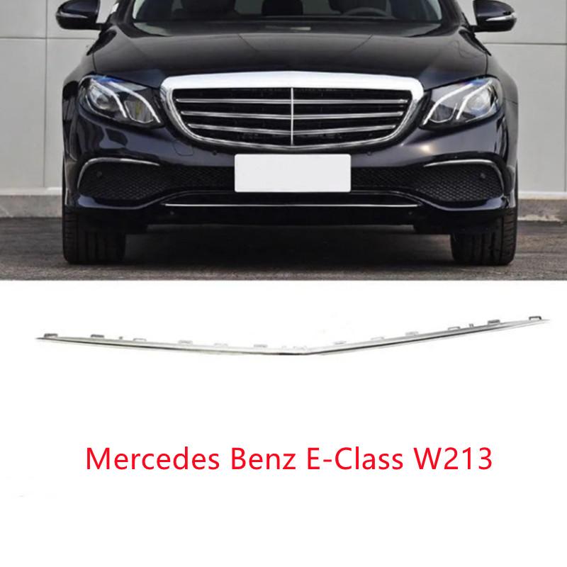 Listwa Jasna Listwa Dekoracyjna Chromowana Zderzaka Przedniego 2138850300 2138850174 2138850274 Dla Benz Klasa E W213 2016-2020