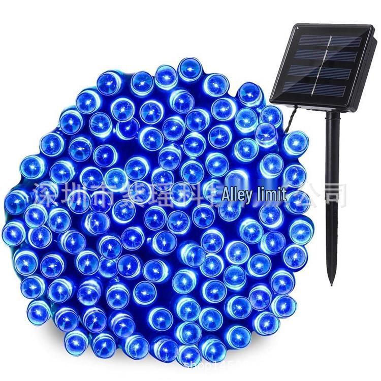 200LED Solar Christmas Lights - Flashing Multicolor Outdoor String for Holiday Parties