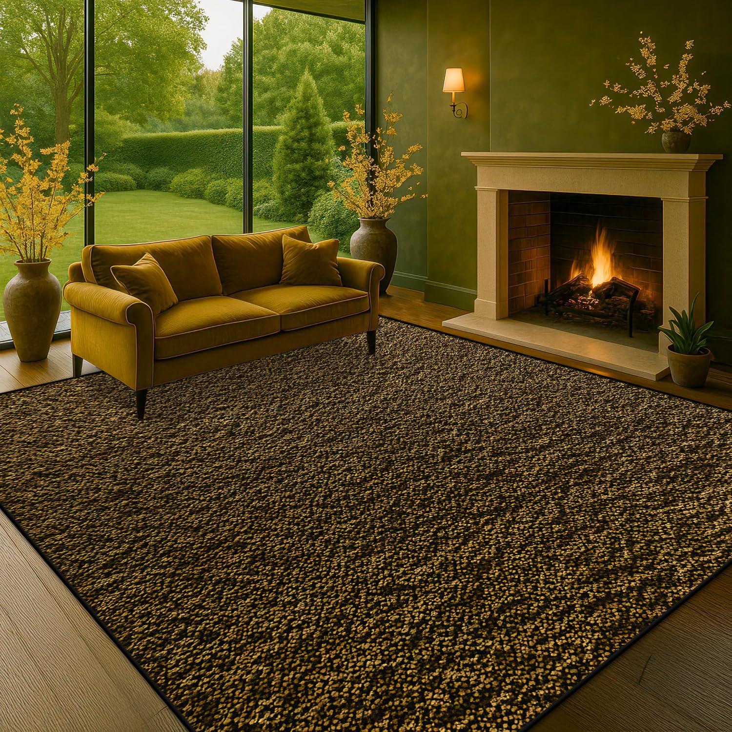 

Abstract Solid Color Carpet in The Living Room Washable Lounge Non-slip Floor Mats Large Area Bedroom Decor Rugs Customizable 60x90cm