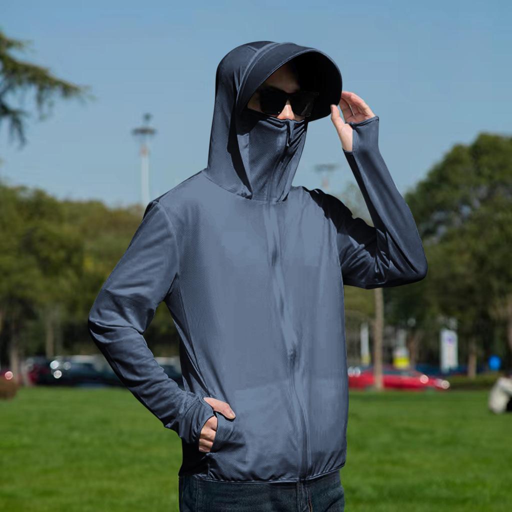 Men's And Women's Sun-protective Clothing Workwear Jackets Couple Skin Clothing Quick-drying And Breathable Tops