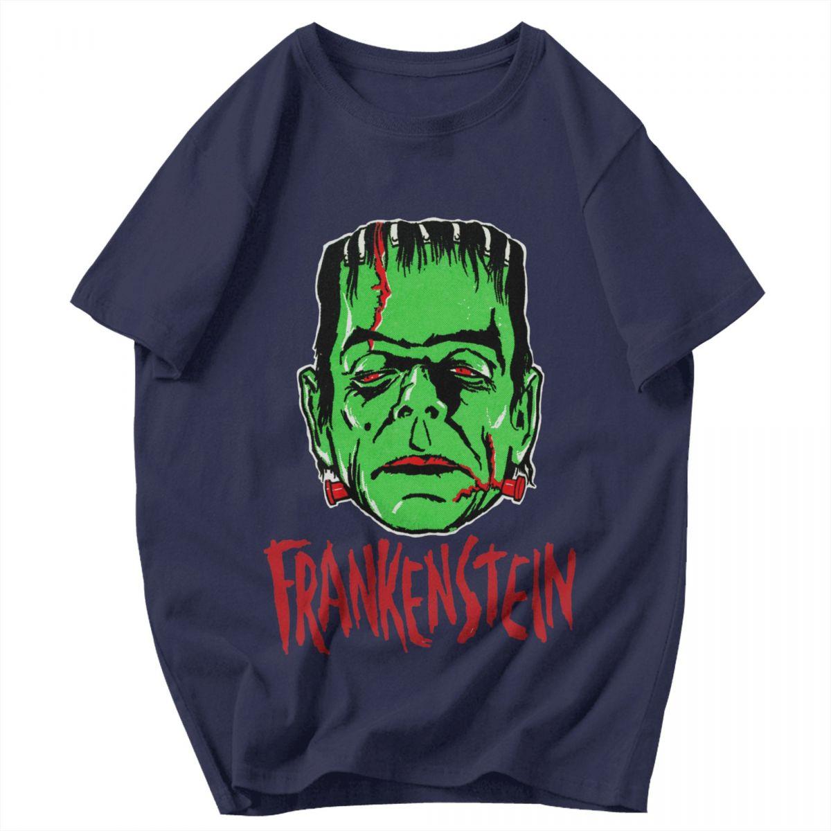 

Men T Shirt Frankenstei Awesome Unique Y2K Graphic Anime Unisex Tops T Shirts 4XL