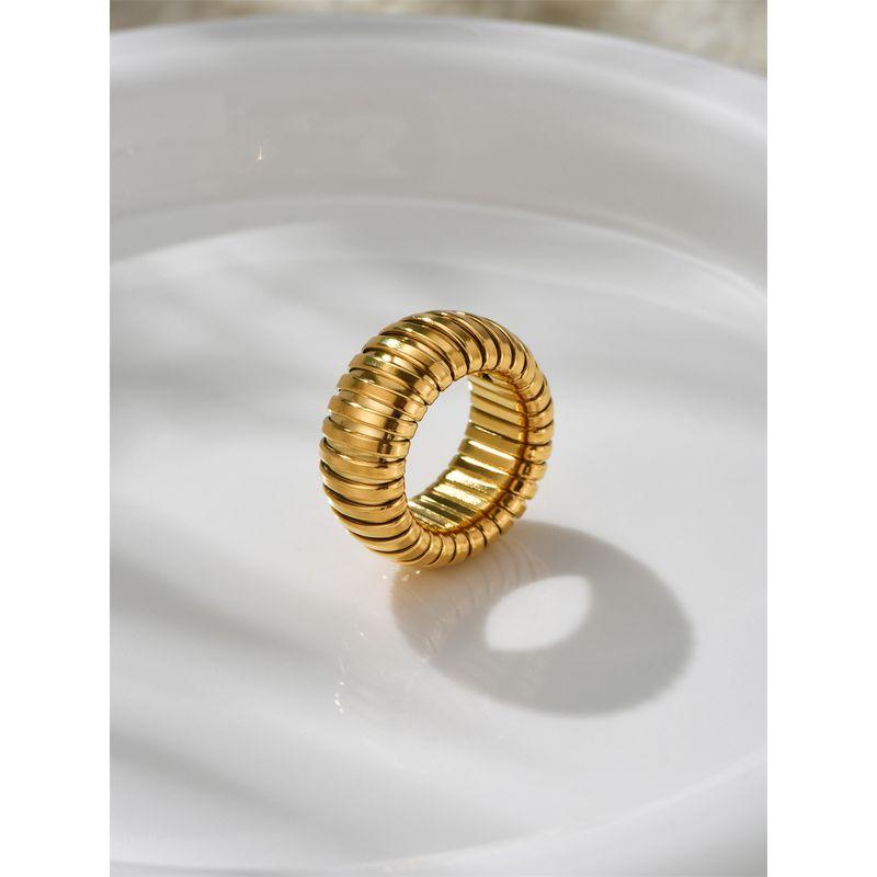 Accessible Luxury Width Snake Bone Women's Vintage Metal Ring