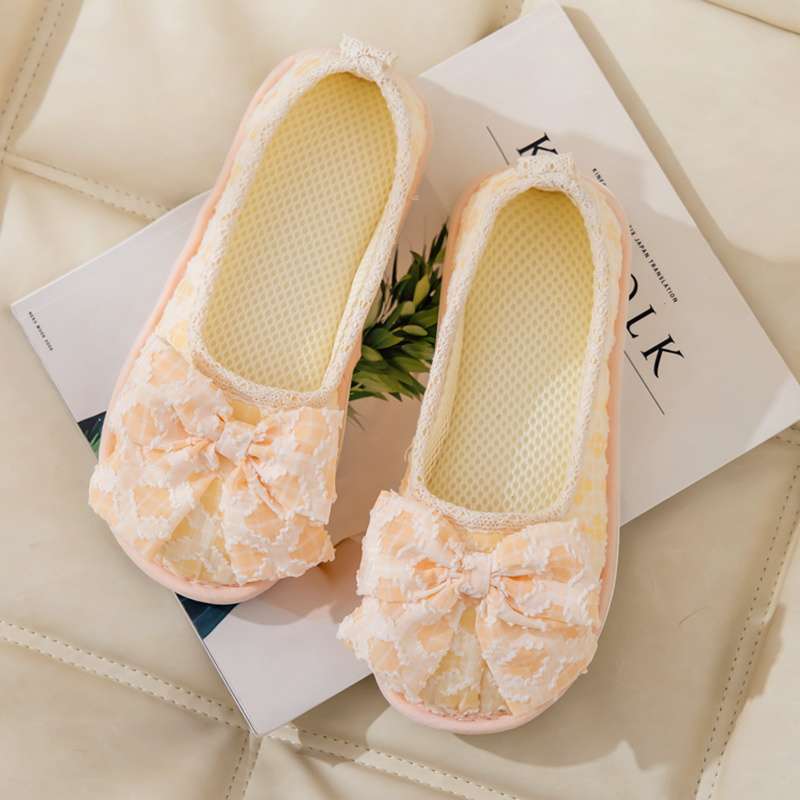 Wochenbett Schuhe Sommer dünne Tasche mit postpartalen schwangeren Frauen Frühling und Herbst weiche Sohle rutschfest 6. Mai atmungsaktiv dicksohlige Mutterschaftspantoffeln