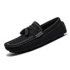 Man's Luxury Brand Loafers Sneakers 46 Comfortable High Quality Men Casual Shoes Fashion Genuine Leather Suede Moccasins Flat Dr