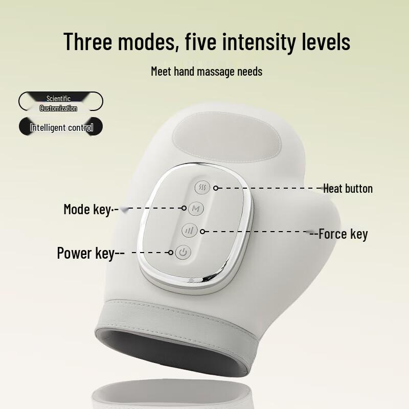 MINISO 5-Finger Hand Massager with Heat Therapy