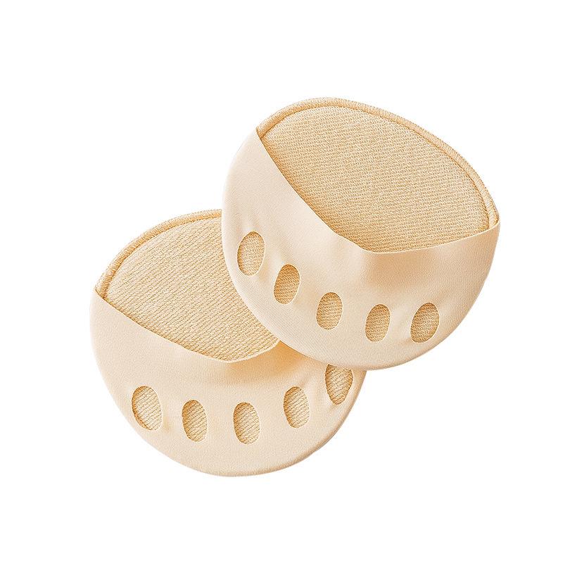 Five-Toe Invisible Forefoot Pads for High Heels, Cuttable Thin Sponge Half-Sole Socks for Women