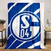 Blue and White SC 04 Logo Blanket for All Seasons Blanket Lunch Break Throw Gift