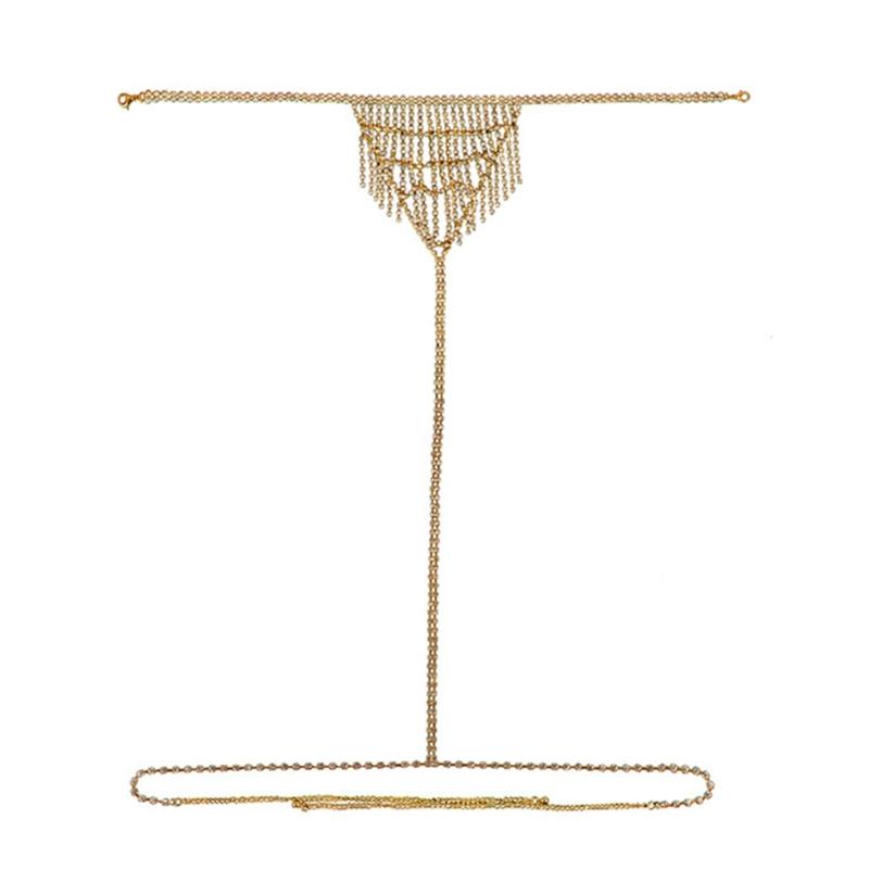 Элегантный Искрящийся Ручной Работы Аксессуар для Талии Цепочка-Пояс со Стразами Портативный для Модных Женщин 1