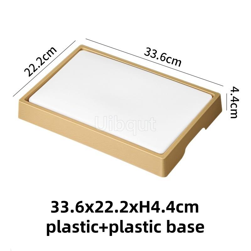 Japanese Rectangular Sushi Ice Cold Tray Box Seafood Platter Salmon Plate Dining Utensils Diware Serving Tray Banquet Tableware
