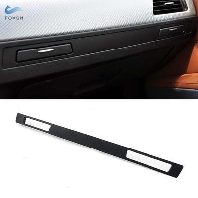 LHD For BMW 3 Series E90 E92 E93 2005-2012 Car Center Console Glove Box Water Cup Holder Panel Cover Decoration Trim Strip Black