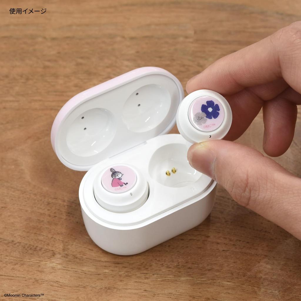 Gourmandies Moomin Fones de ouvido estéreo completamente sem fio Little My MMN-180A