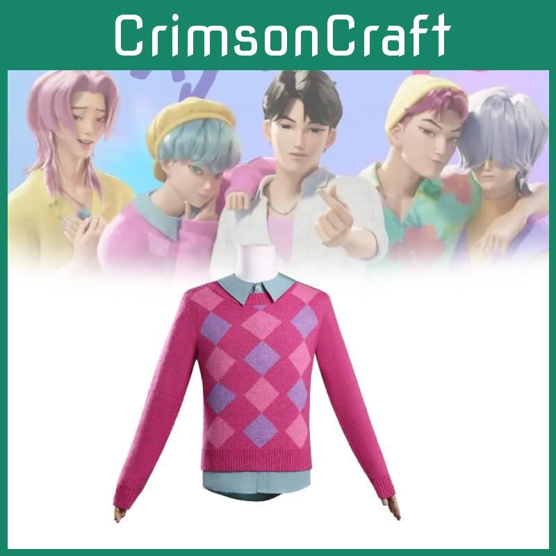 Hunters Kpop Demon Cosplay Costume With Polyester Fabric Game Anime Play Role