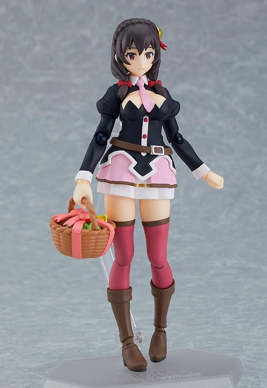 Figma požehnání této nádherné malované pohyblivé figurce Yunyun M06764 KonoSuba Boží svět! ABS&PVC bez vodního kamene