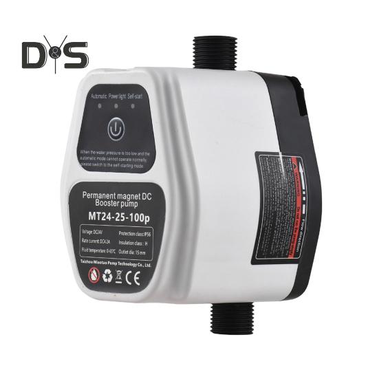 Bomba de reforço de pressão de água portátil automática 3 modos ajustável à prova d'água baixo ruído 100Pa bomba de reforço doméstica